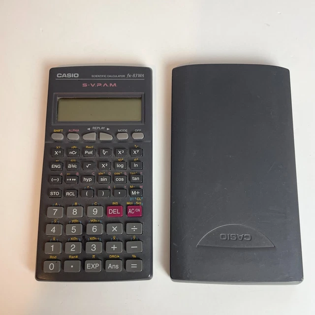 CASIO FX-83WA SCIENTIFIC Calculator S-VPAM £8.99 - PicClick UK
