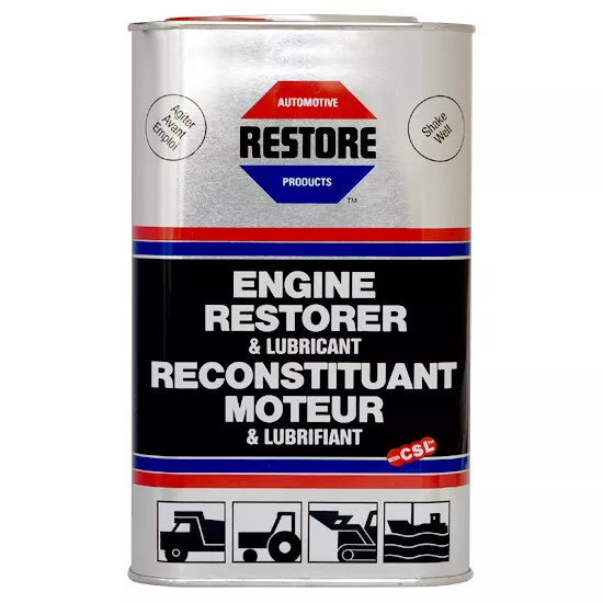 BEST ENGINE ADDITIVE- AMETECH ENGINE RESTORER 1LTR, Reduces Oil Burn, Blue Smoke