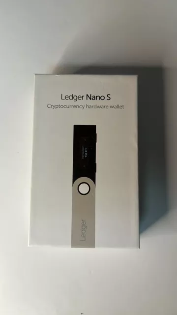 Crypto Wallet: Ledger Nano S - Open Box, Like New