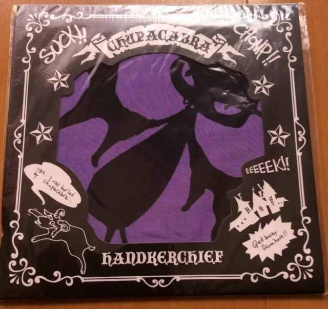 NEW HYDE hyde CHUPACABRA Design Handkerchief Purple L'Arc en Ciel VAMPS from JPN