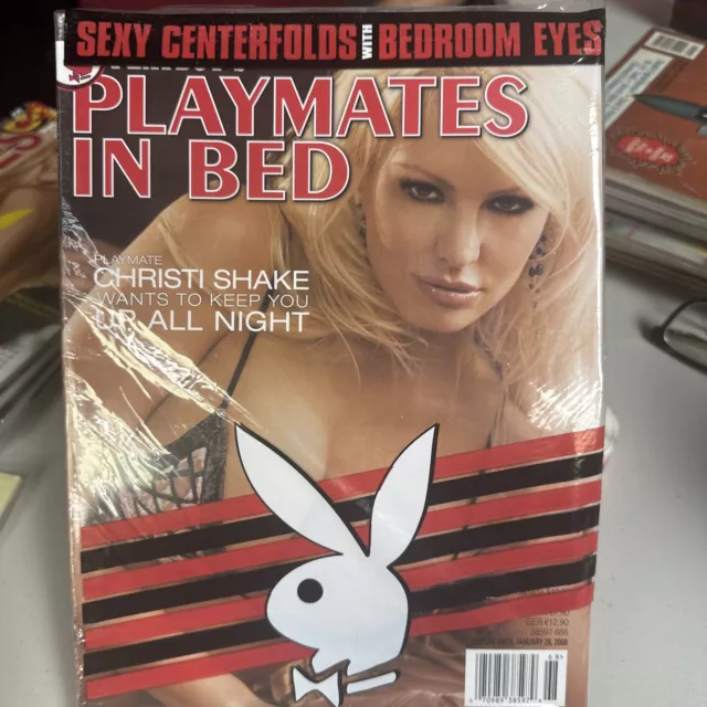Playboy Special Edition Magazine Playmates In Bed December 2007 Christi