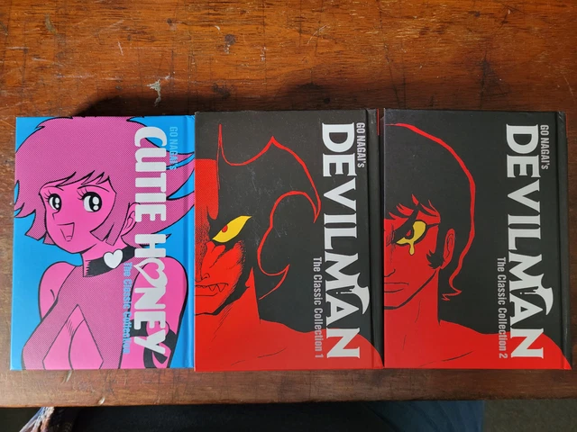 Go Nagai Classic Collection manga Devilman Cutie Honey English Brand New