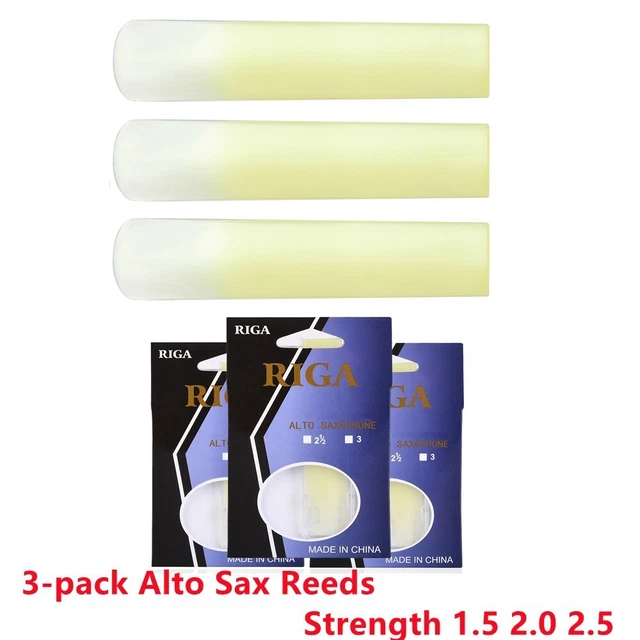 Anches saxophone alto 3* 3 pièces anches résistance à l'humidité résistance