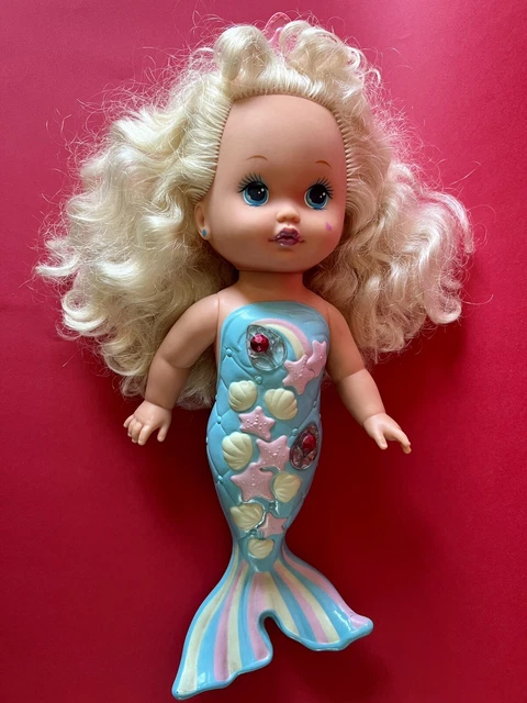 POUPÉE SIRÈNE MATTEL vintage Lil Miss Singing Mermaid 38 cm - ne fonctionne  pas EUR 25,00 - PicClick FR