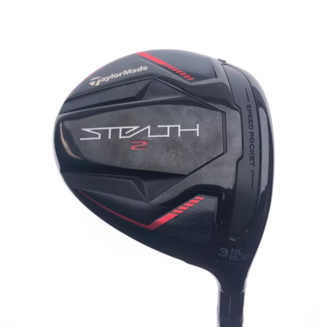 TOUR ISSUE TaylorMade Stealth 2 3  HL Fairway / 16.5 Degrees / VELOCORE X-Stiff