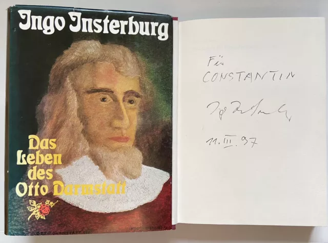 Ingo Insterburg signiert Buch original Unterschrift Signatur Autogramm signed