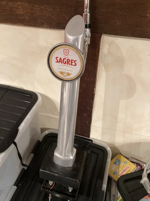 Sagres  Beer Pump / Garden Bar / Man Cave / Beer Font / Tap