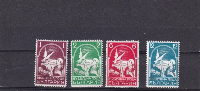 Bulgarien 1938 J. postfrisch Satz MiNr. 350-353 MNH(**)