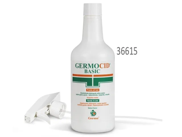 6 GERMOCID BASIC SPRAY 750 ml disinfettante superfici ad uso medico Gima 36615