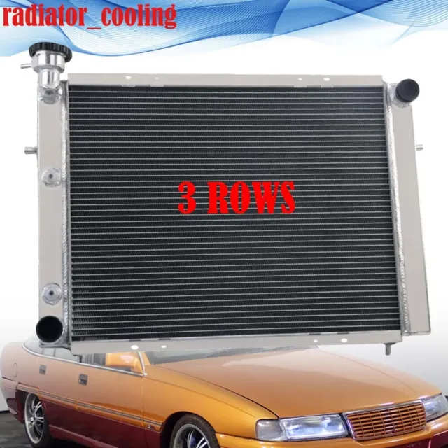 3 Row Core Aluminum Radiator For Holden Commodore VL VN VG VP VQ VR VS 5.0L V8