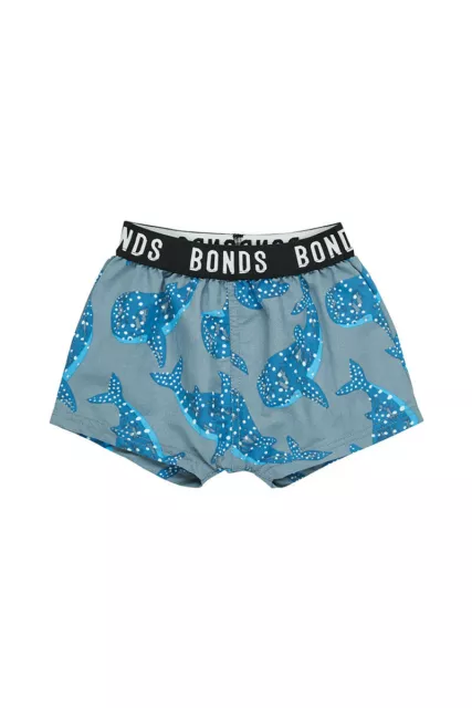 Bonds Baby Kids Swim Beach Shorts Swimwear Swimmers size 2 Whale Shark Current