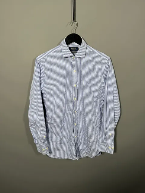 RALPH LAUREN Shirt - 15 - Slim Fit - Striped - Great Condition - Men’s