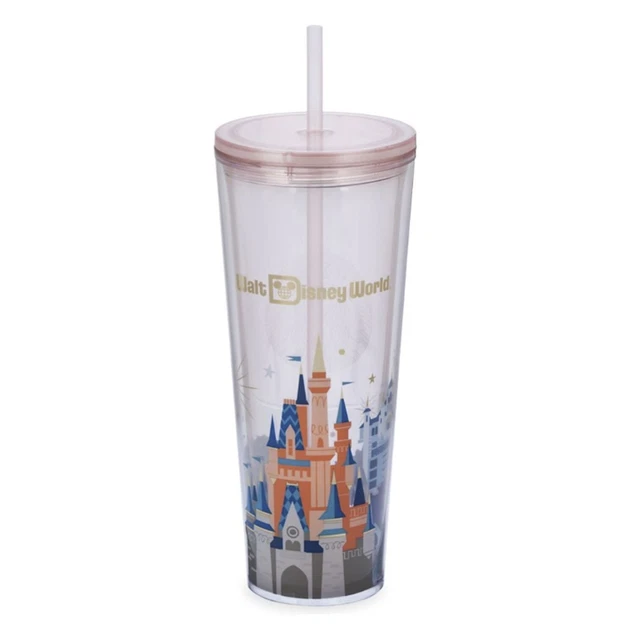 2024 STARBUCKS WALT Disney World Cinderella Castle Slim Tumbler New £37