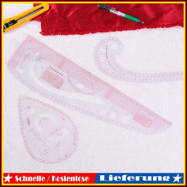 6pcs/Set DIY Multifunktions Quilting Naht nähen Patchwork Zeichnung Herrscher