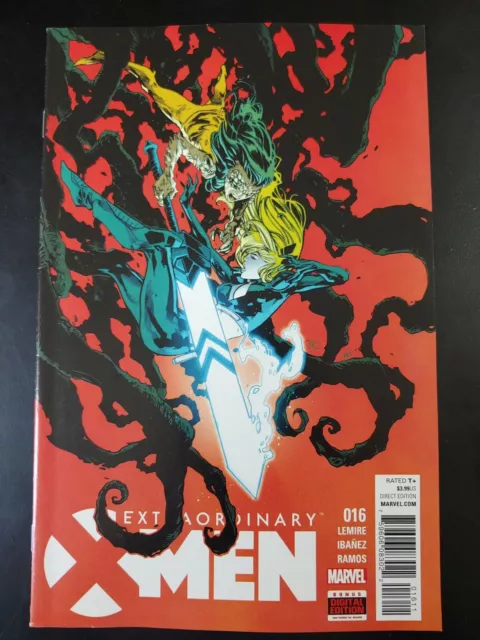 ⭐️ EXTRAORDINARY X-MEN #16 (2016 MARVEL Comics) VF/NM Book