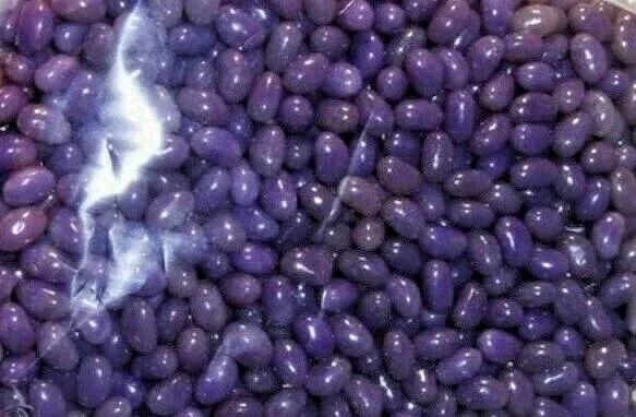 1kg MINI JELLY BEANS PURPLE BULK LOLLIES WEDDING CANDY BUFFET PARTY FAVOUR