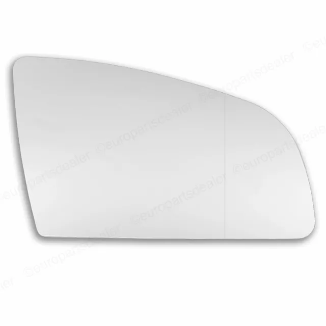 For Audi A4 2001-2008 right hand driver side wide angle wing door mirror glass