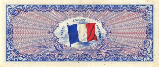 France  50  Francs  Series of 1944  WWII Issue  Circulated Banknote Mea81