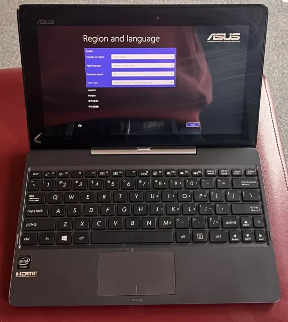 Asus Transformer Book T100TA-C1-GR 64GB 10.1" Laptop/Tablet Tested