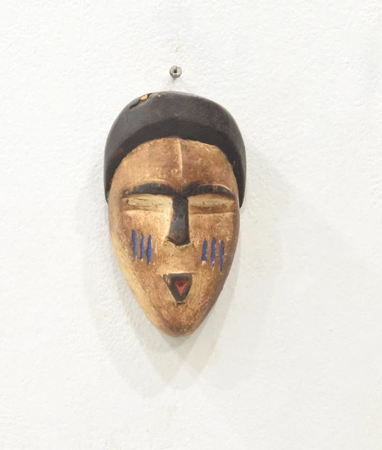 African Mask Punu Tribe Male Passport Mask Gabon