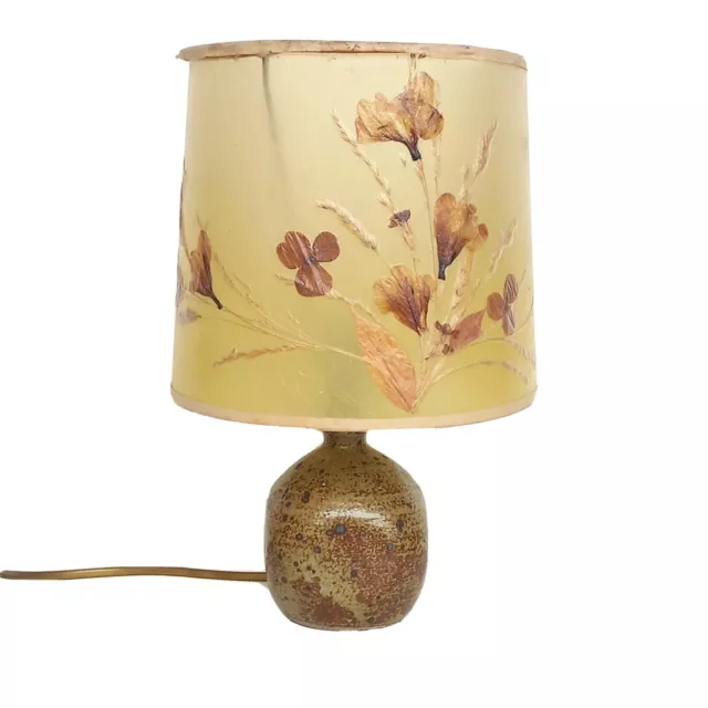 Belle Petite Lampe Gres Pyrite Guy Baudat La Borne   Tiffoche Joulia Deblander