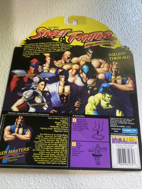VideoGameArt&Tidbits on X: Two Street Fighter (movie) trading cards -  Dhalsim and Vega.  / X