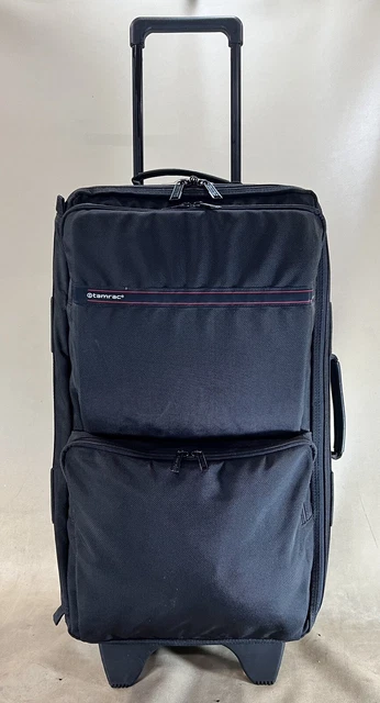 Tamrac Black Wheeled Large 26” Upright Rolling Luggage Camera Suitcase Trunk