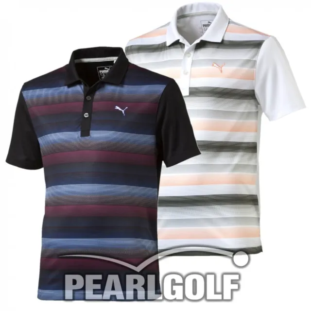 Puma Golf Road Map Poloshirt - Neu - Polo Shirt Junior - Golf Polo Für Kinder