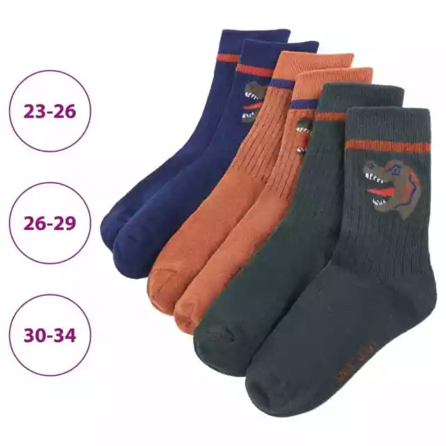 Chaussettes pour Enfants 5 Paires Imprimé Chien Vêtement Tout-petit Fille Garçon