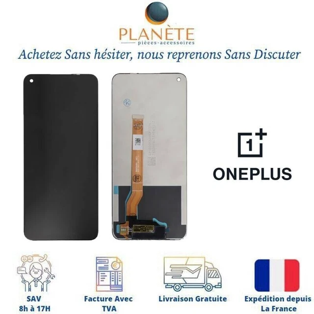 Original Ecran LCD Complet Argent Sur Châssis Pour OnePlus Nord 4 - Pièces détachées pour téléphonie mobile - Achat & prix
