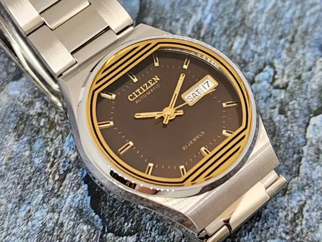 VINTAGE CITIZEN CALIBER 8200 Day Date Automatic 21 Jewels EUR 27 08 PicClick IT