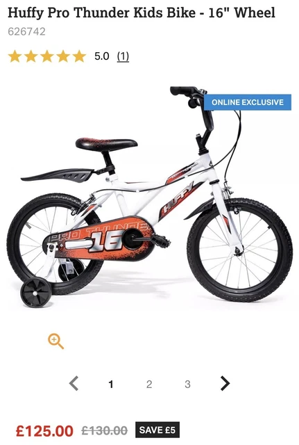 Huffy pro hot sale thunder 16