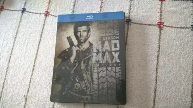 Mad Max Trilogy steelbook bluray nuevo precintado Mad Max Trilogia caja metalica