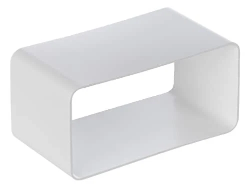 110x55mm Manchon Plat en Plastique - Pièce de Raccordement
