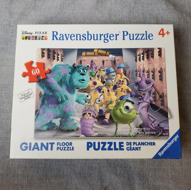 RAVENSBURGER MONSTERS INC Floor Puzzle 60 Pieces The Whole Gang Disney