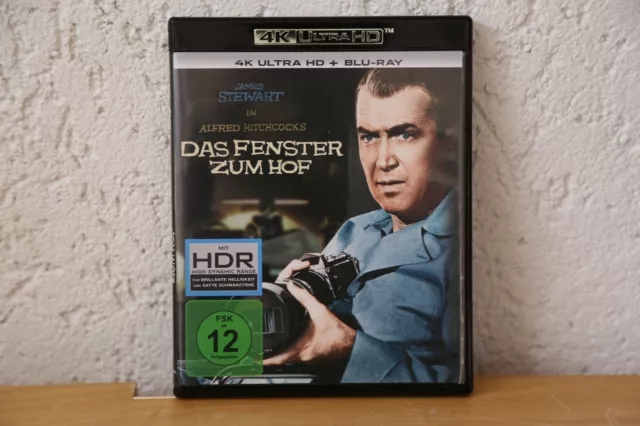 Das Fenster zum Hof - (James Stewart) 4K Ultra HD + Blu-ray TOP