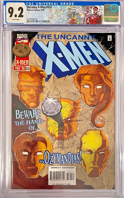 Uncanny X-Men #332 CGC 9.2 (1996) - Ozymandias Appearance