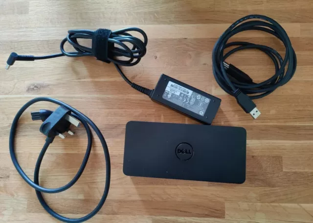 Dell D3100 Display Link Dock USB3.0 4k Docking Station Inc PSU