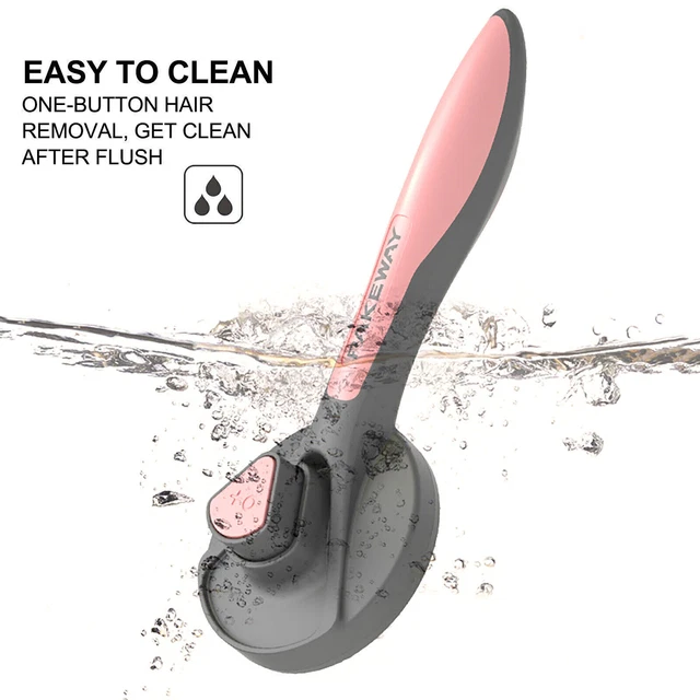 Pet Hair Remover Dog Cat Comb Grooming Massage Deshedding Self Cleaning Brush 3