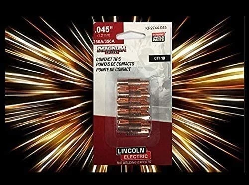 Magnum Pro Contact Tips .045" 250A/350A - qty10 - KP2744-045 KP2744045