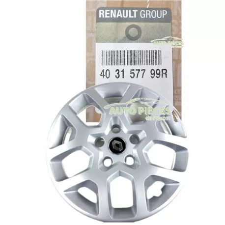 Enjoliveur de roue 16 pouces - Renault Clio IV (4) - Réf : 403150370R /  FAIRWAY