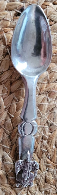 Rare Ottoman arabic Jaffa Palestine 800 silver spoon