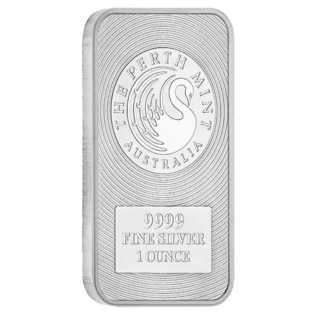 1 oz Australia Perth Mint Silver Kangaroo Bar .9999 Fine Silver - In Stock