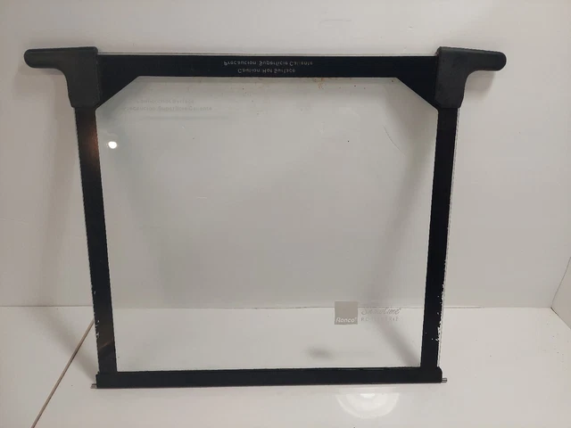 RARE BLACK OEM Ronco Showtime Rotisserie BBQ Glass Door 4000 5000 Part RARE BLACK OEM Ronco Showtime Rotisserie BBQ Glass Door 4000 5000 Part
