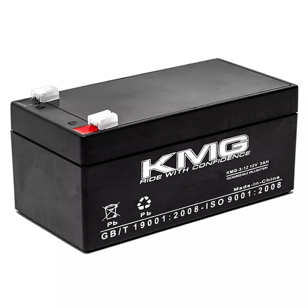 Mighty Max Battery Ml3-12 - 12V 3Ah SLA Replacement Battery for Bb BP3-12 F2 F1 Adapters