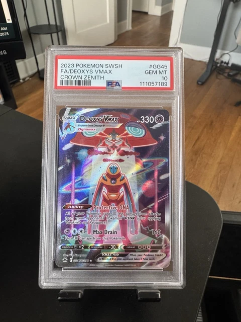 【PSA10】英語版デオキシス VMAX GG45/GG70 Deoxys VMAX #GG45 Prices | Pokemon Crown Zenith | Pokemon Cards