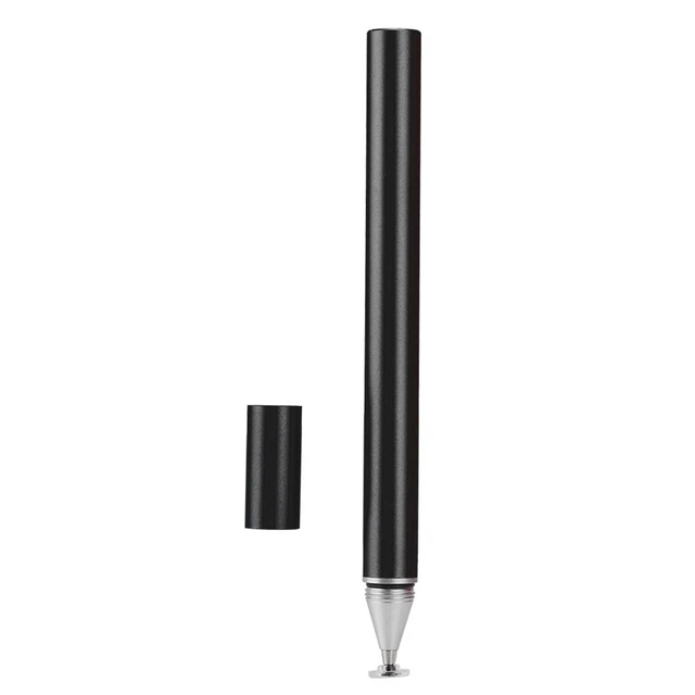 (Carbon Crystal Black)Drawing Stylus Stable Lightweight Metal Disc Pen Office