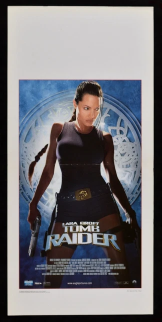 Affiche Film Lara Croft Tomb Raider - Columbia Pictures 2001 - Format 65x90 Cm Sous Plastique