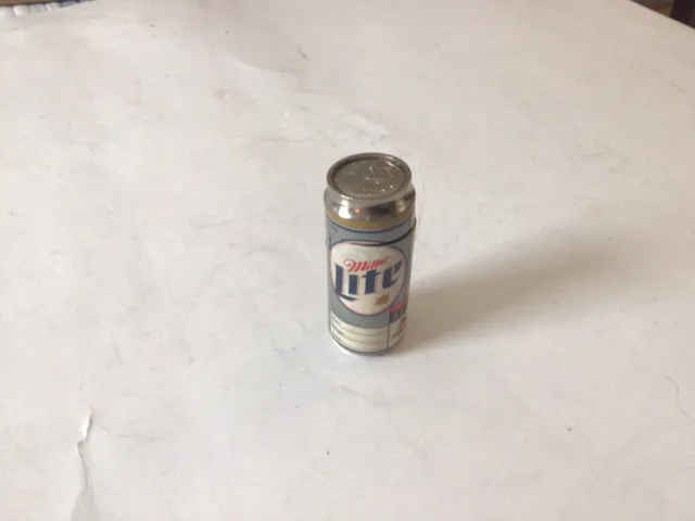 Scarce Vintage Miller Lite Beer Advertising Cigarette Lighter - “ Bic Holder “
