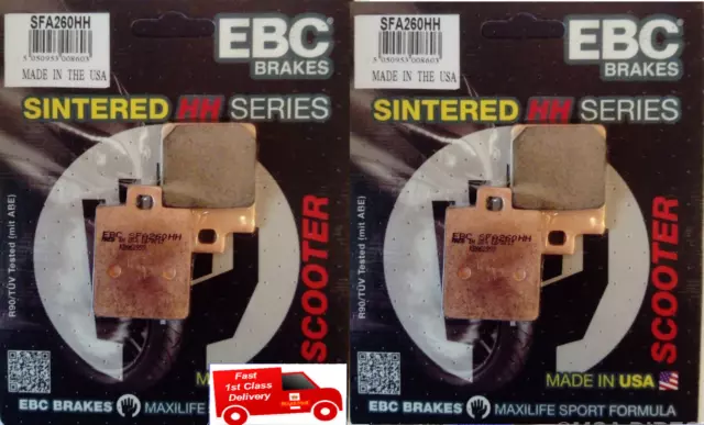 Fits Piaggio MP3 125 / 250 / 300 / 400 / 500 EBC Sintered FRONT Brake Pads